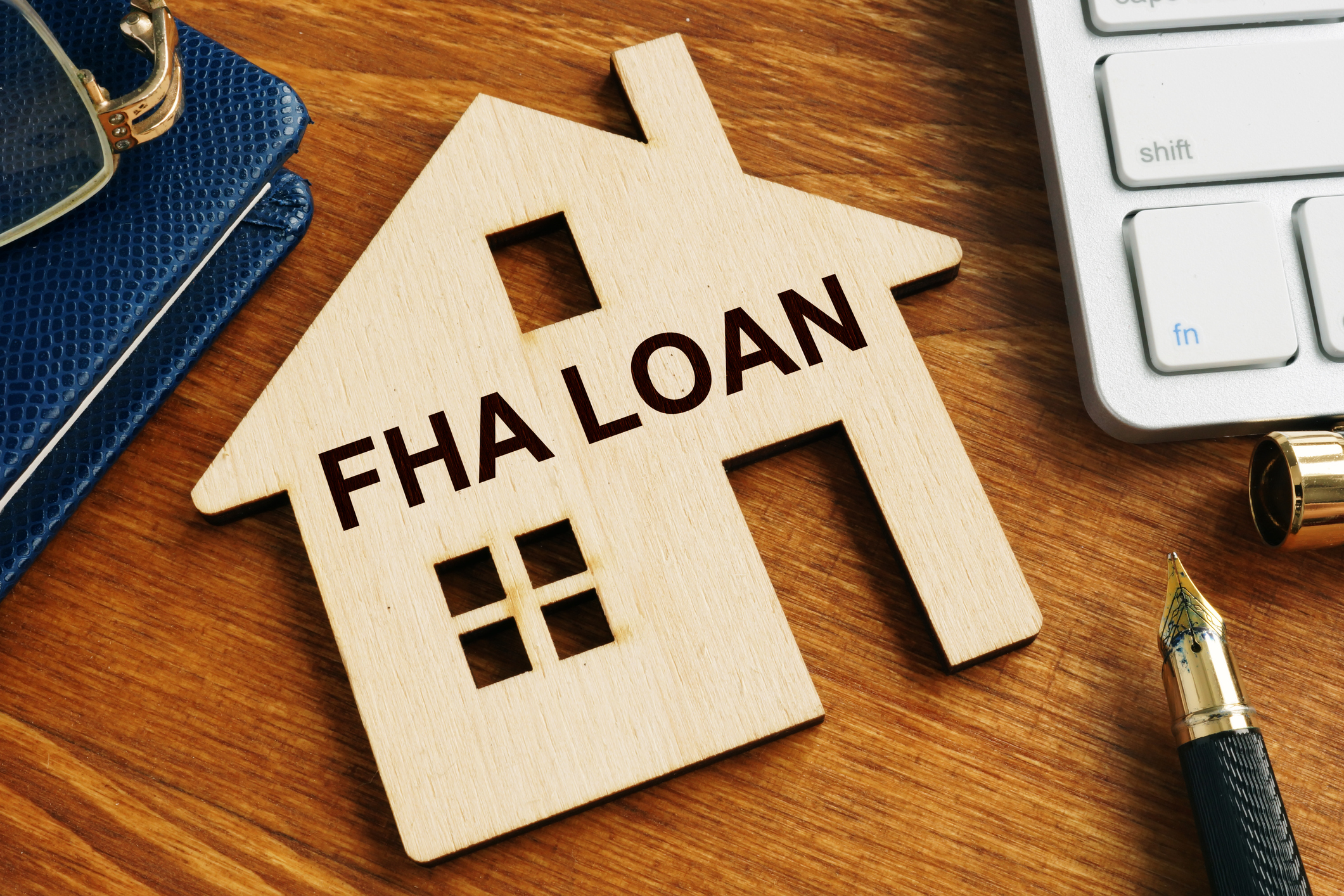 FHA Loan cardboard cut out